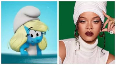 Rihanna teases Smurfette role in upcoming 'Smurfs' film: 'In My Blue Era'