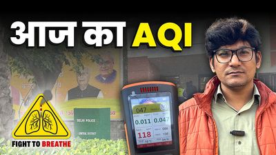 Feb 06, 2025: Aaj Ka AQI from BJP’s headquarters