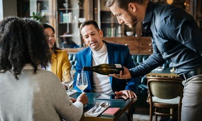 I have nothing but respect for waiters – except when they interrupt me