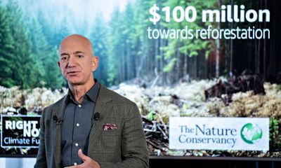 Jeff Bezos fund ends support for climate group amid fears billionaires ‘bowing down’ to Trump