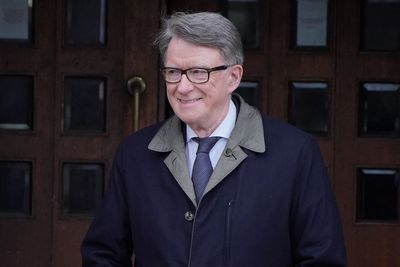 Mandelson tells reporter to ‘f*** off’ when quizzed about Epstein relationship