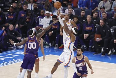 SGA drops third career 50-point game in Thunder win vs. Suns