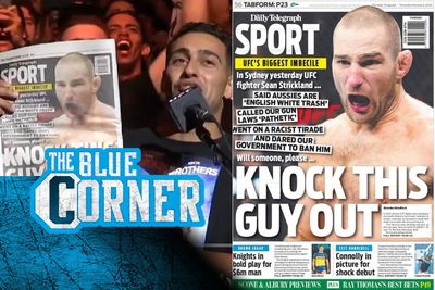 ‘UFC’s biggest imbecile’ Sean Strickland makes front cover of Australian newspaper