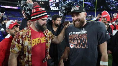 Travis Kelce Gave Telling Answer on Jason Kelce, Kylie Kelce’s Super Bowl Outfits