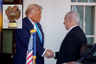 Trump received morbid gift from Israel’s Prime Minister during White House visit