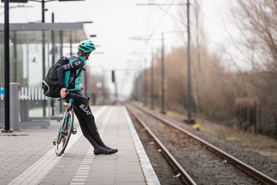 'We have to set the example that sustainable travel is possible': The pro team travelling by train for the environment