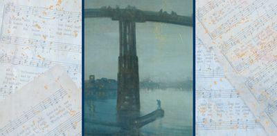 Reading Whistler’s Nocturne in Blue and Gold – Old Battersea Bridge as a piece of music