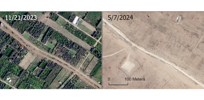 Gaza: we analysed a year of satellite images to map the scale of agricultural destruction