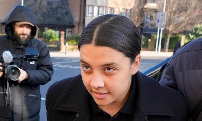 Sam Kerr was ‘speaking her truth’ in clash with police, partner tells court