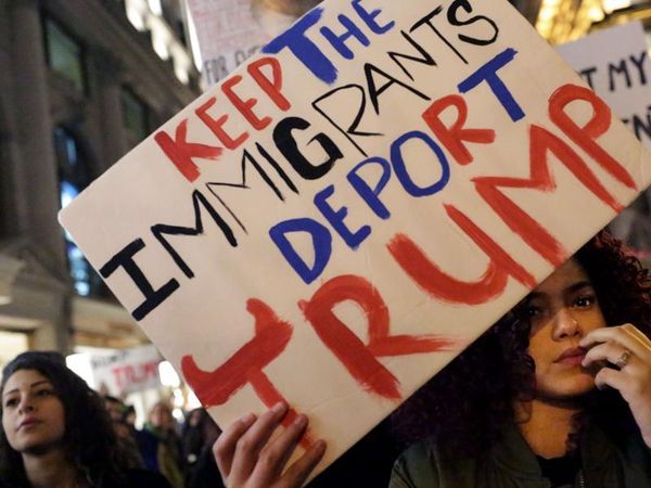 The US is protesting against a system that normalises Donald Trump