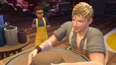 The Sims 4 Businesses & Hobbies expansion includes a ton of cross-pack play that I'm pretty psyched for