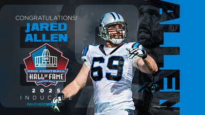 Former Panthers DE Jared Allen named to Pro Football Hall of Fame