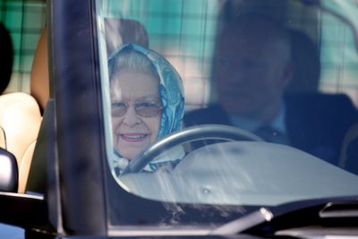 Queen Elizabeth II’s personal Land Rover fleet hits the road for US showcase