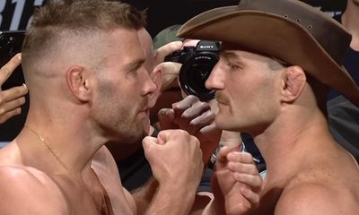 UFC 312 video: Dricus Du Plessis, Sean Strickland intense at final staredown