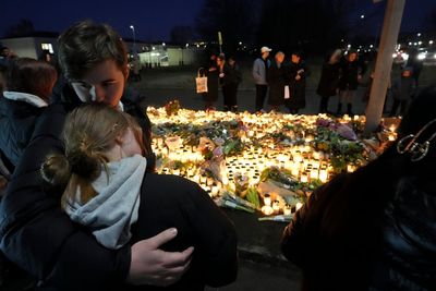 One of the victims of Sweden's deadliest mass shooting called his fiancee to say he loved her