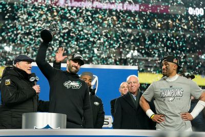 Philadelphia Eagles aim to rewrite the ending in Super Bowl rematch