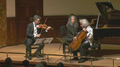 Martha Argerich, Yossif Ivanov, and Mischa Maisky at Wigmore Hall review: a masterclass