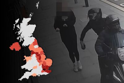 Mapped: UK phone theft hotspots reveal where you’re most likely to be targeted