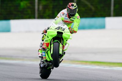 VR46 on Di Giannantonio's injury: "He doesn't have to apologise for a wheelie"