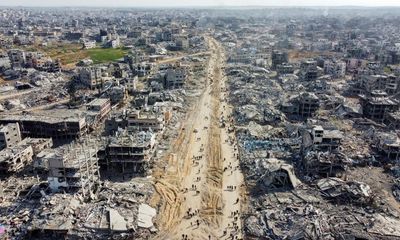 Rebuilding shattered Gaza may require a new Marshall plan