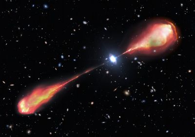 Monster Radio Jet Twice The Width Of The Milky Way Discovered: 'This Object Is So Extreme'