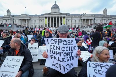 What protests are taking place in London this weekend?