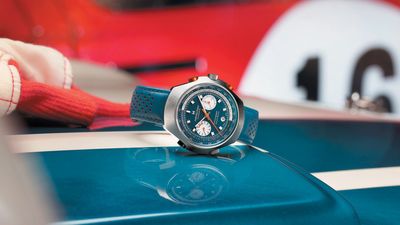 Hamilton’s latest watch is a big, beautiful throwback to 1970s motorsport