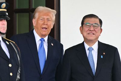 ‘We love Japan:’ Watch Trump welcome Japanese prime minister to White House