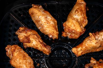 Air fryer wings perfect for game day