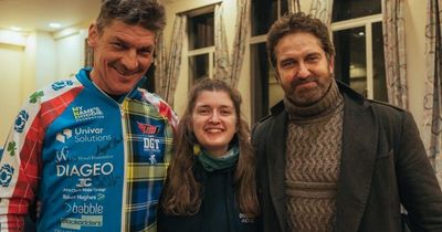 Scottish star Gerard Butler drops in on Doddie Weir fundraiser