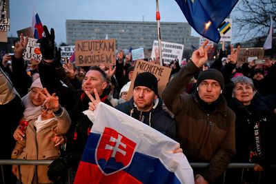 Protests continue in Slovakia against PM Fico’s pro-Russia stance