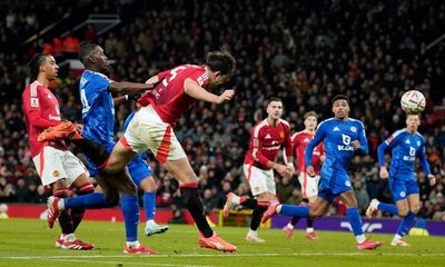 Harry Maguire is the hero as Manchester United squeeze past Leicester in FA Cup