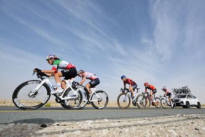 The women's peloton just set the fastest-ever speed for a WorldTour stage at the UAE Tour Women