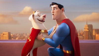 This "cute superhero romp" from DC Comics arrives on Netflix just in time for family movie night