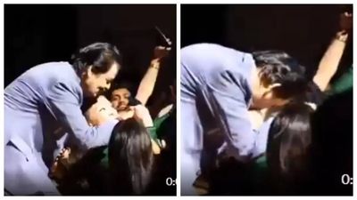Netizens call Udit Narayan a 'SERIAL KISSER' after video of him kissing another female fan emerges amidst controversy