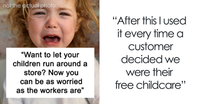 “Their Free Childcare”: Store Employee Finds A Genius Way To Make Parents Control Their Kids