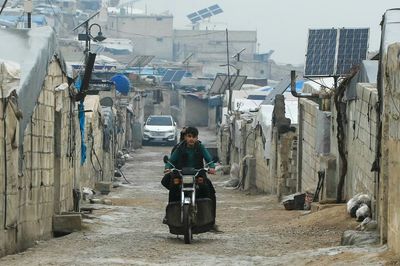 Syrians Stuck In Camps After Finding Homes Destroyed