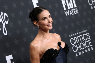 Demi Moore Wins At Critics Choice With Disgraced Rival Gascon Absent