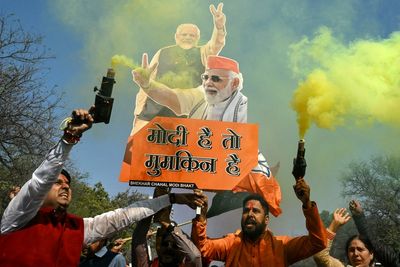 Modi’s BJP claim comfortable victory in crucial Delhi election