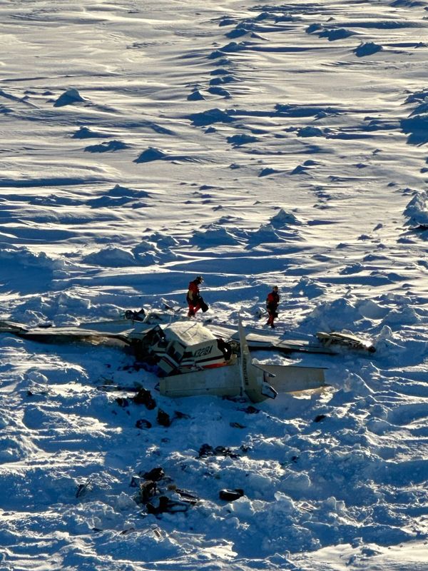 Wreckage of Missing Alaska Plane Found On Sea Ice, Crews Rush to Recover Bodies