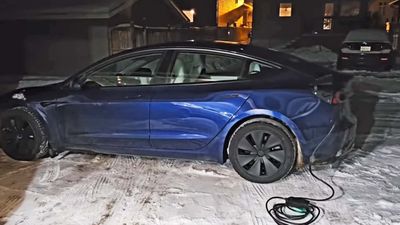 A Tesla Model 3 Slow-Charged In -15 Degree Temperatures. Here’s How It Went