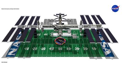 NASA will beam Super Bowl LIX to orbit for astronauts aboard the International Space Station