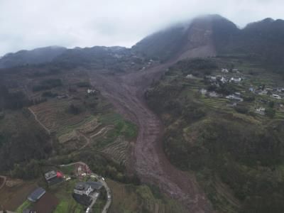 Chinese Rescuers Search For Missing After Sichuan Province Landslide