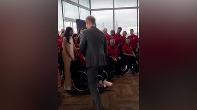 Meghan Markle shares behind scenes footage of Prince Harry dancing at Invictus Games