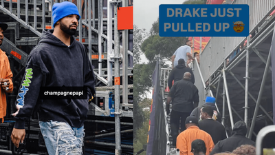 Drake Made Surprise Appearance At Basketball Festival In Melbourne Last Night