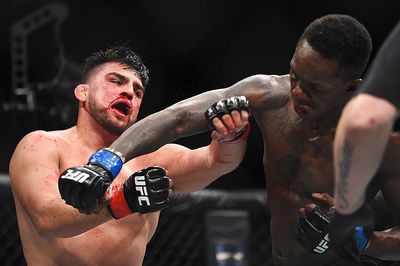 Israel Adesanya vs. Kelvin Gastelum interim title-fight war joins UFC Hall of Fame Class of 2025