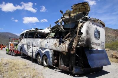 Deadly Bus Accident In Southern Mexico Kills 41 People