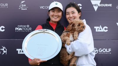 Su Oh has tamed strong winds to win the Vic Open