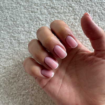 Take my word for it—this take on the French manicure is set to be a modern classic in 2025