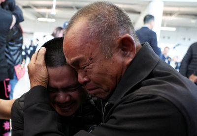 Tears and relief as five Thai nationals held hostage in Gaza arrive in Bangkok